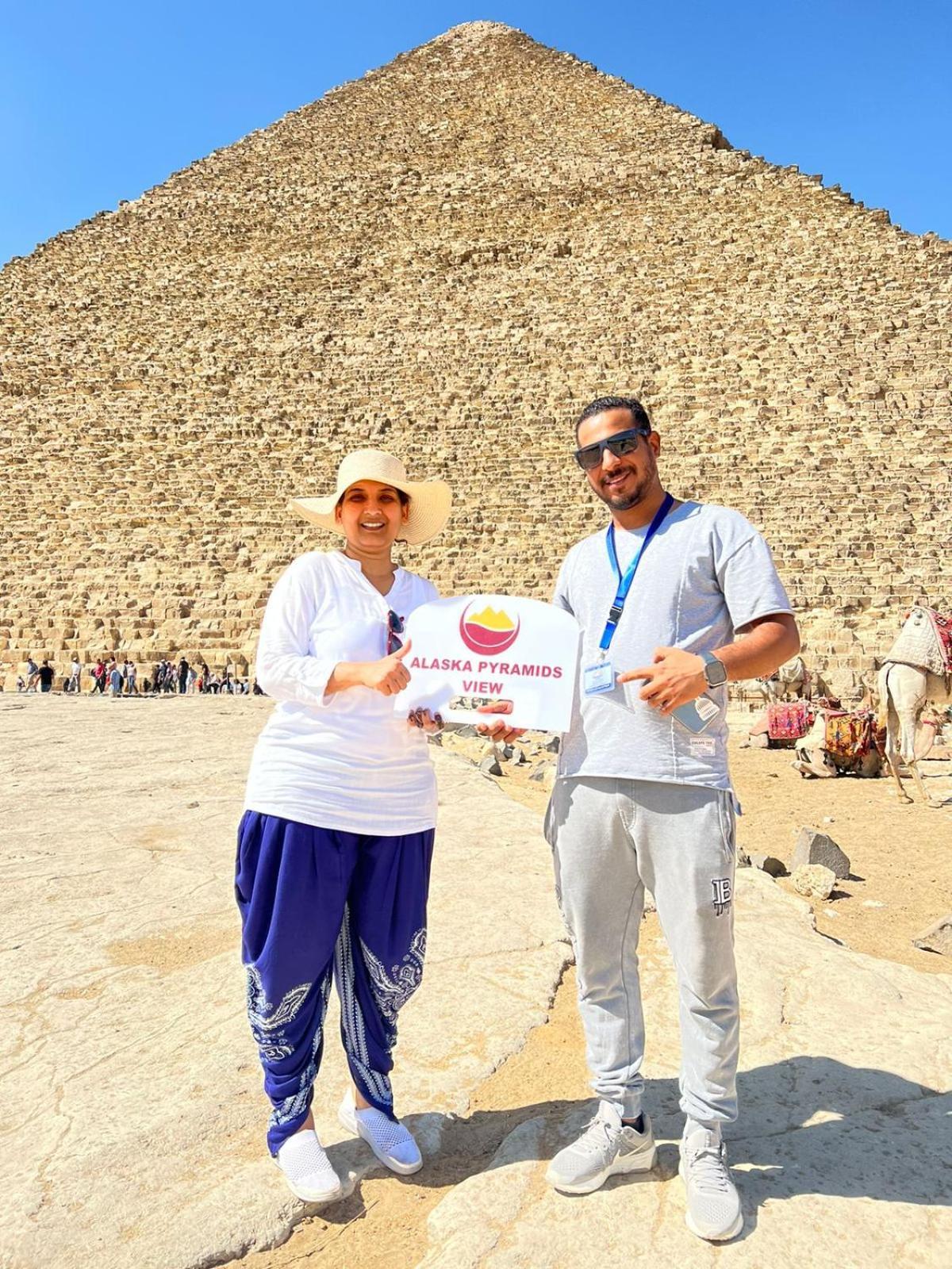 Alaskapyramidsview Kafret el-Gabal Esterno foto